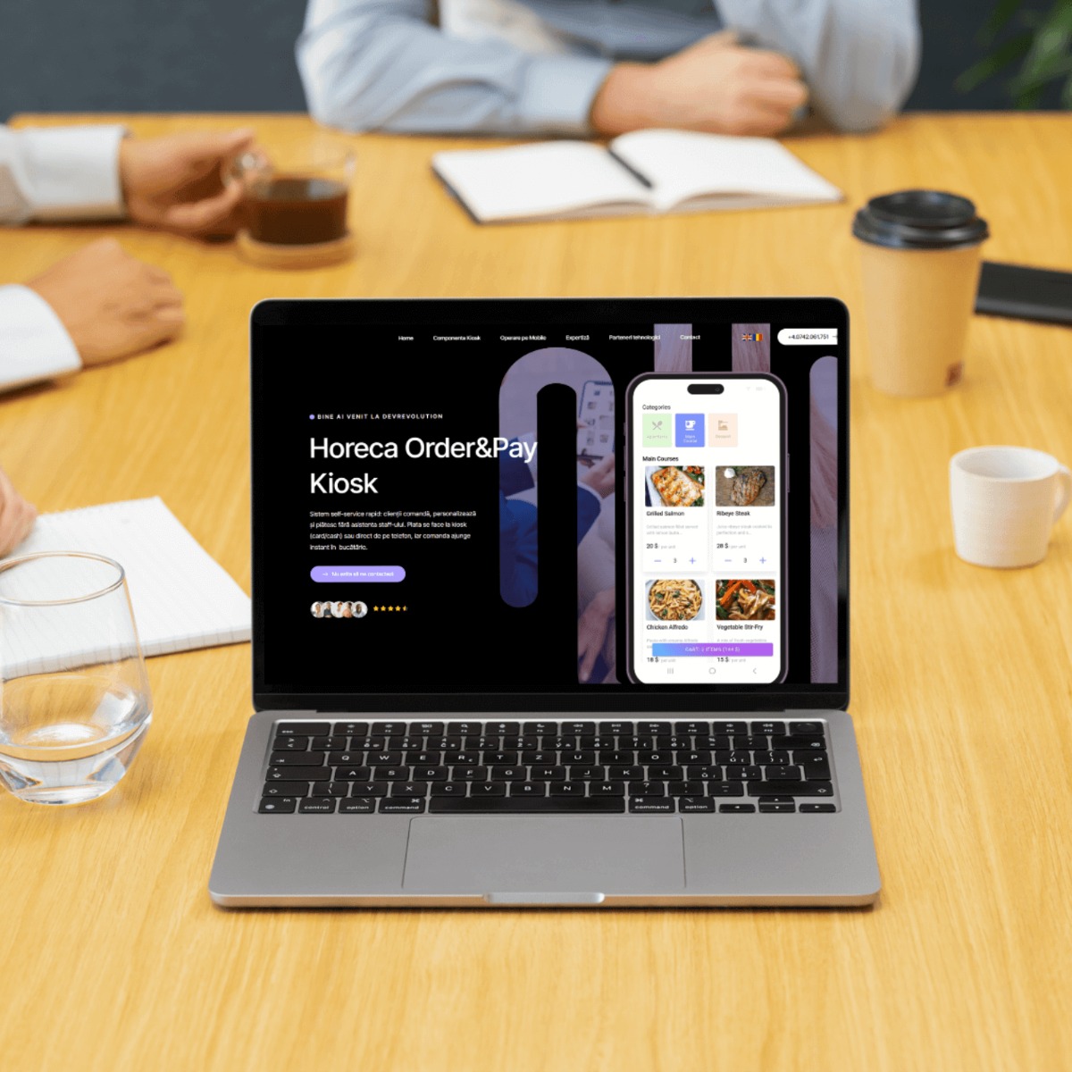 Portofoliu web design Cluj – proiect finalizat